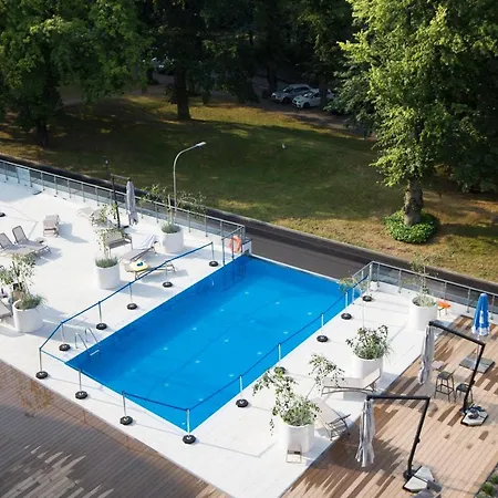 Nadmorskie Tarasy Park I Morze Z Garazem, Basen, Sauna, Jacuzzi アパート *