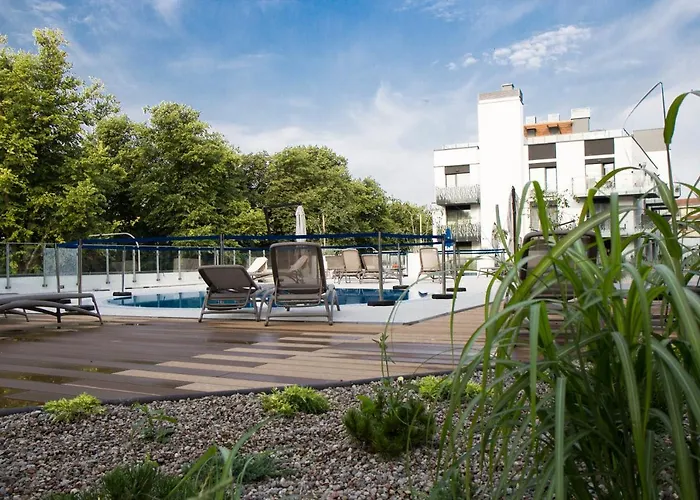 Nadmorskie Tarasy Park I Morze Z Garazem, Basen, Sauna, Jacuzzi Apartment Kolobrzeg